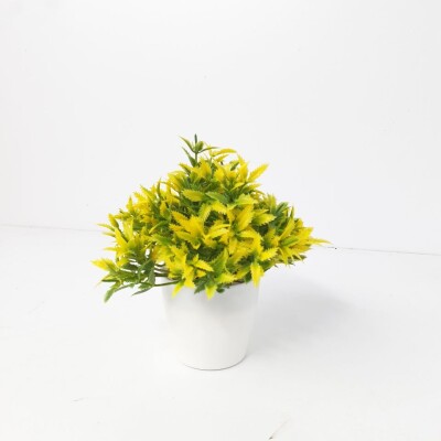 SL15 Yellow Green Artificial Plant (FC)