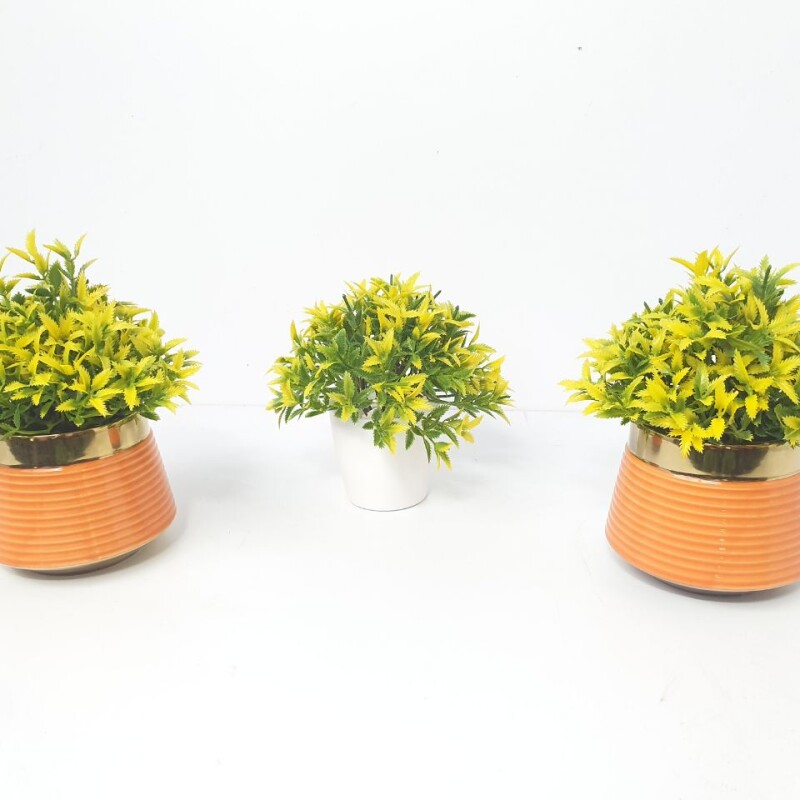 SL15 Yellow Green Artificial Plant (FC)