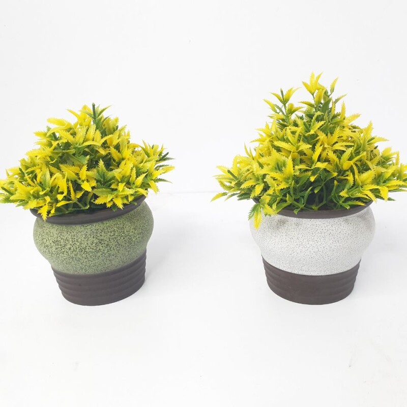 SL15 Yellow Green Artificial Plant (FC)