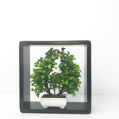 SL33 Green Rose Artificial Plant (FC)