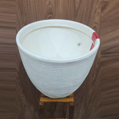 FRP DM1515 White Bello Pot