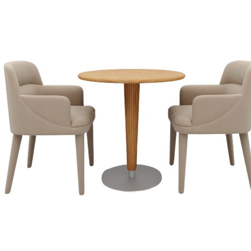 BH Engineered 2 Seater Table In Oak Colour