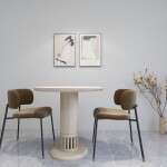 2 Seater Round Dining Set