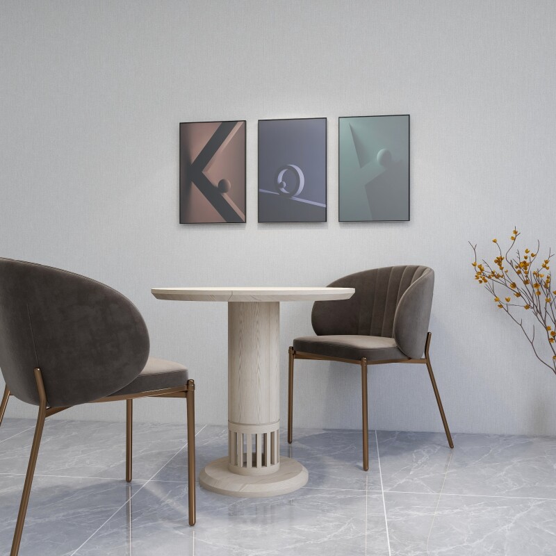 BH Engineered Round Dining Table