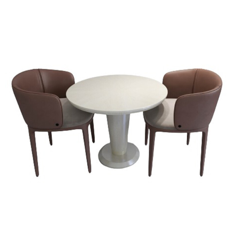 BH Engineered White Dining Table