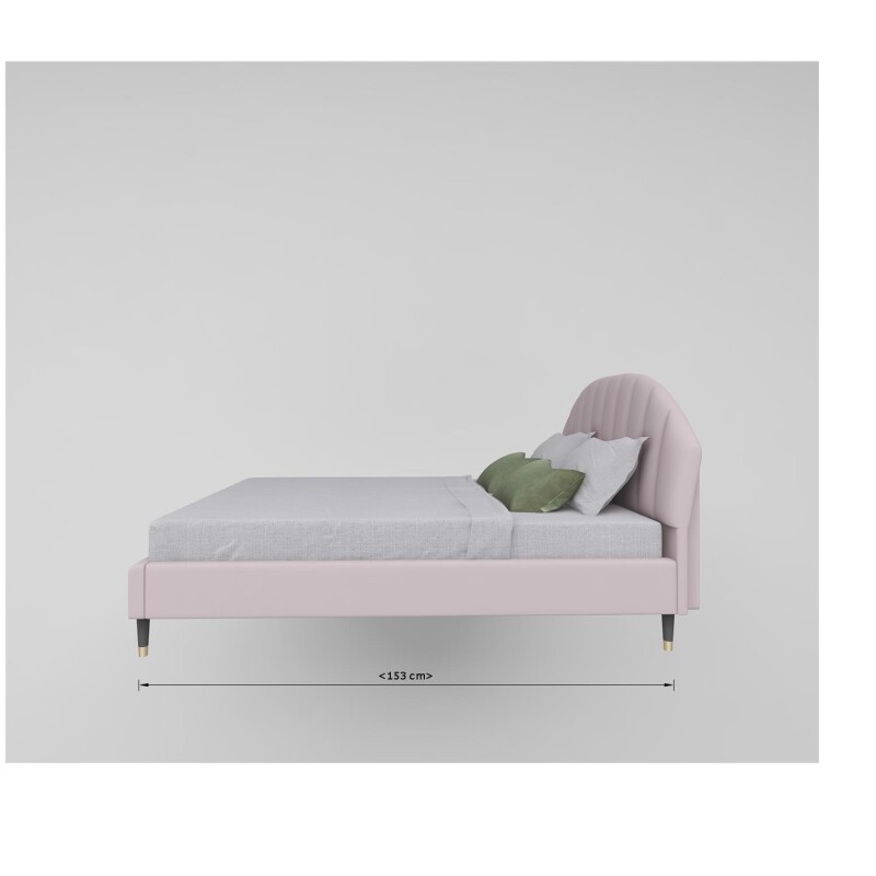 BH Engineered Wood & Fabric Kids Bed