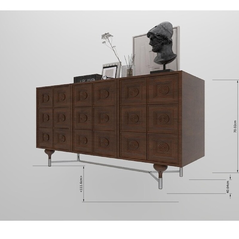 BH Engineered Chest Of Drawer In Mahagony