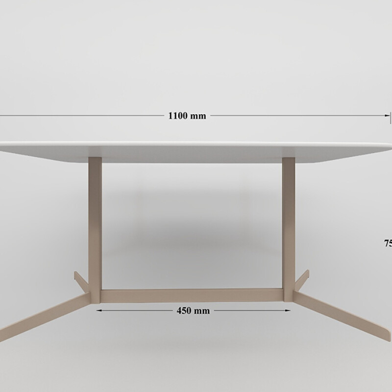 BH Engineered Modern Dining Set