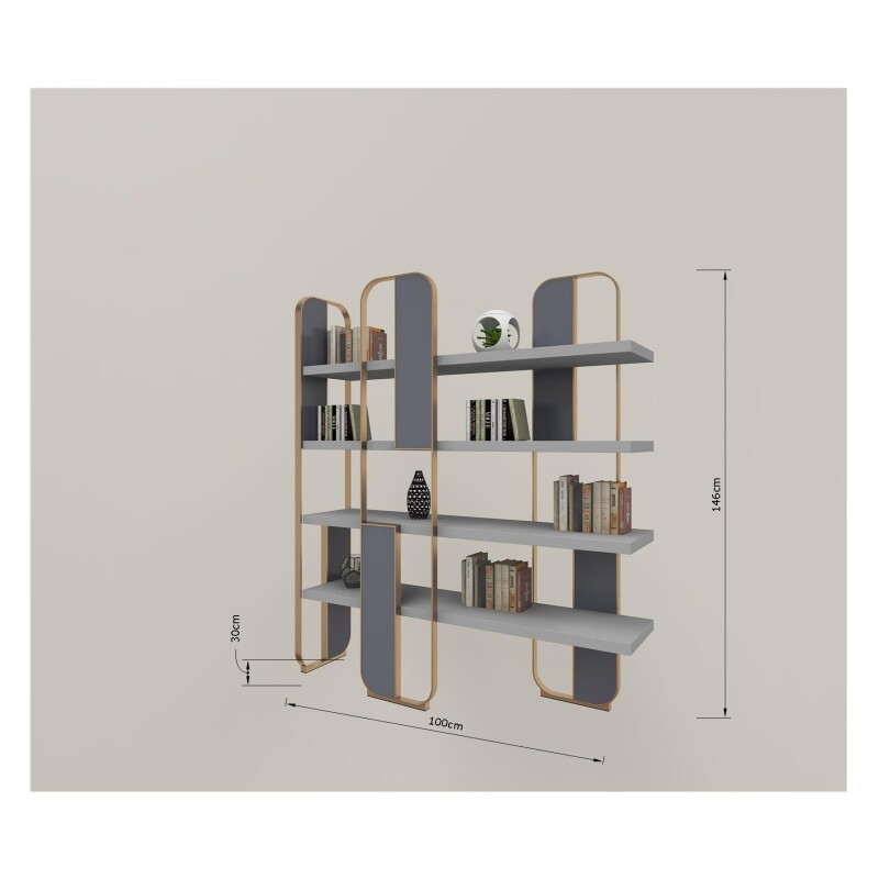 BH Engineered Unique Book Case