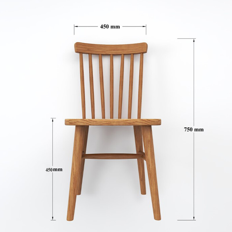 BH Engineered 4 Seater Wood Finish Dining Set