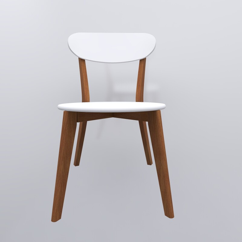 4 Seater Premium White Dining Table