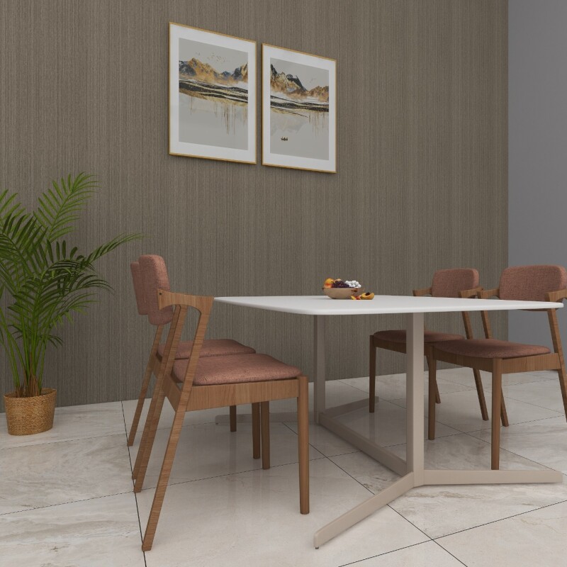 BH Engineered Modern Dining Set
