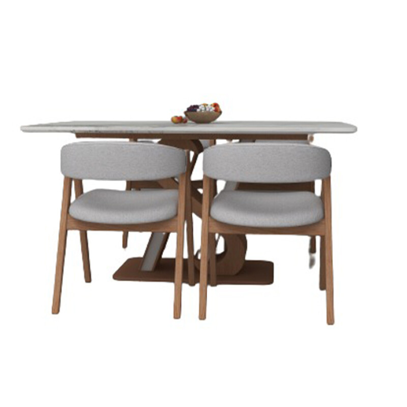BH Engineered 4 Seater Dining Set