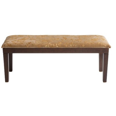 Fabric 2 Seater Dining Bench