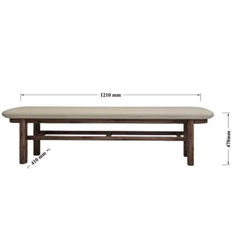 Rustic 2 Seater Dining Bench