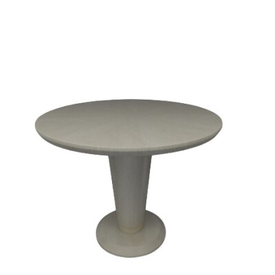 BH Engineered White Dining Table