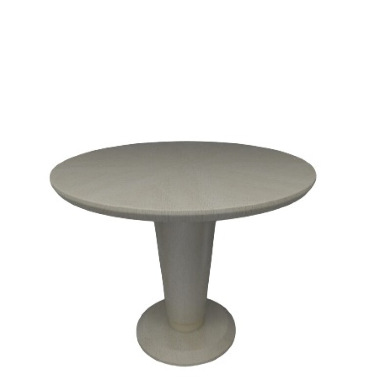 BH Engineered White Dining Table