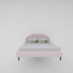 BH Engineered Wood & Fabric Kids Bed
