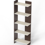 Corner Display 5-Tier Book Organizer