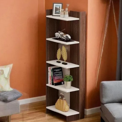 Corner Display 5-Tier Book Organizer