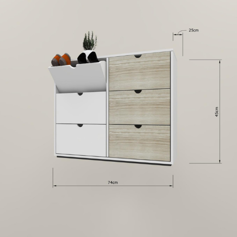 BH 6-Tier Shoe Storage Cabinets
