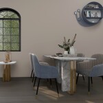 4 Seater Crescent Dining Set