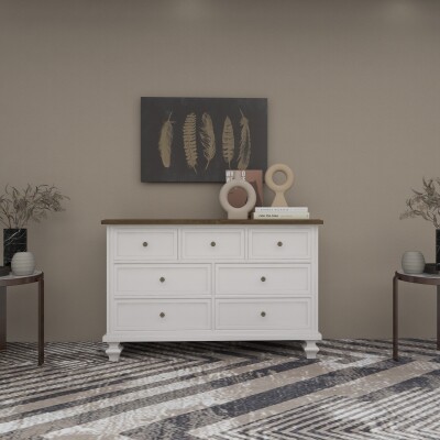 BH Engineered Supreme White Drawers
