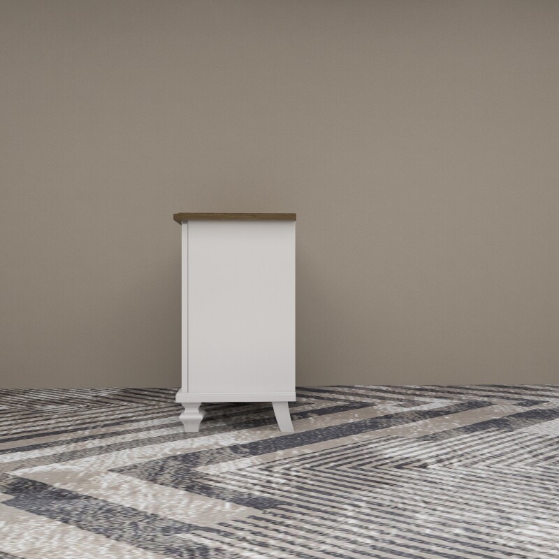 BH Engineered Supreme White Drawers