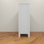 BH White Accent Wooden Cabinet