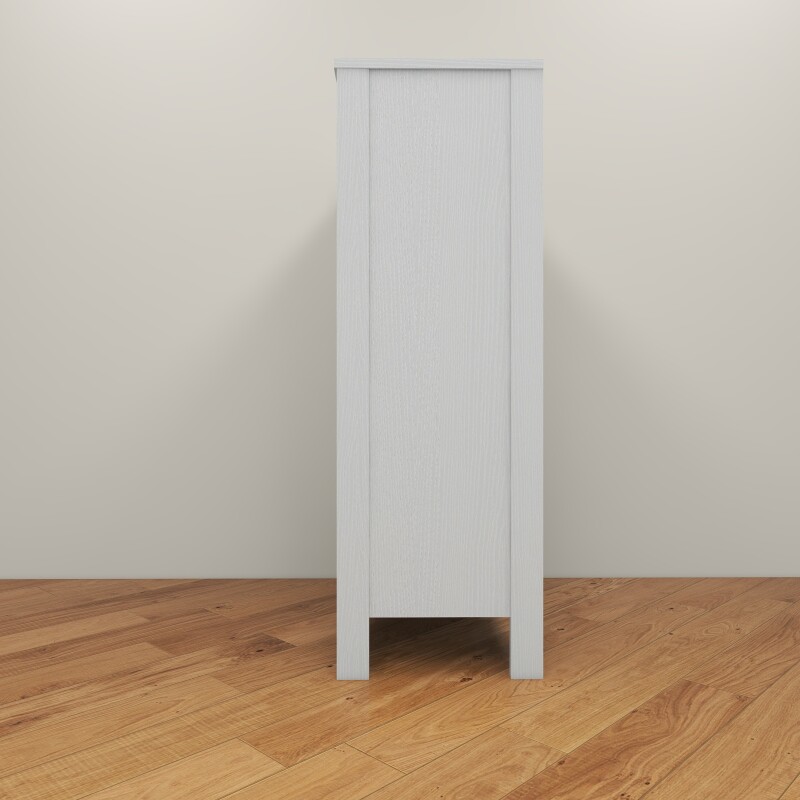 BH White Accent Wooden Cabinet