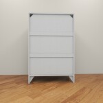 BH White Accent Wooden Cabinet