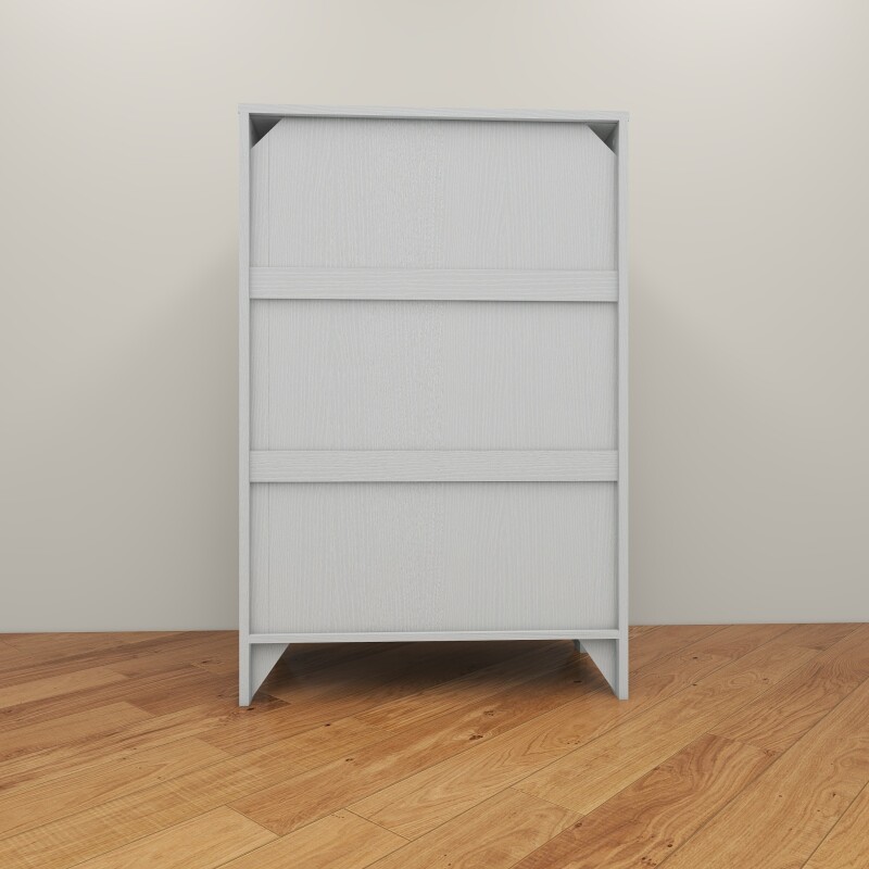 BH White Accent Wooden Cabinet