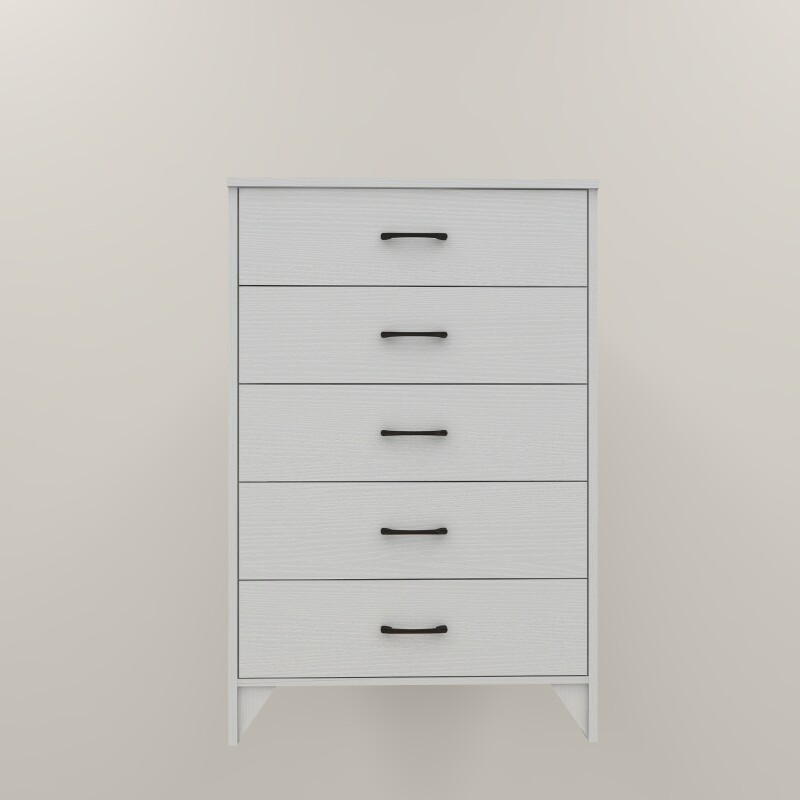 BH White Accent Wooden Cabinet
