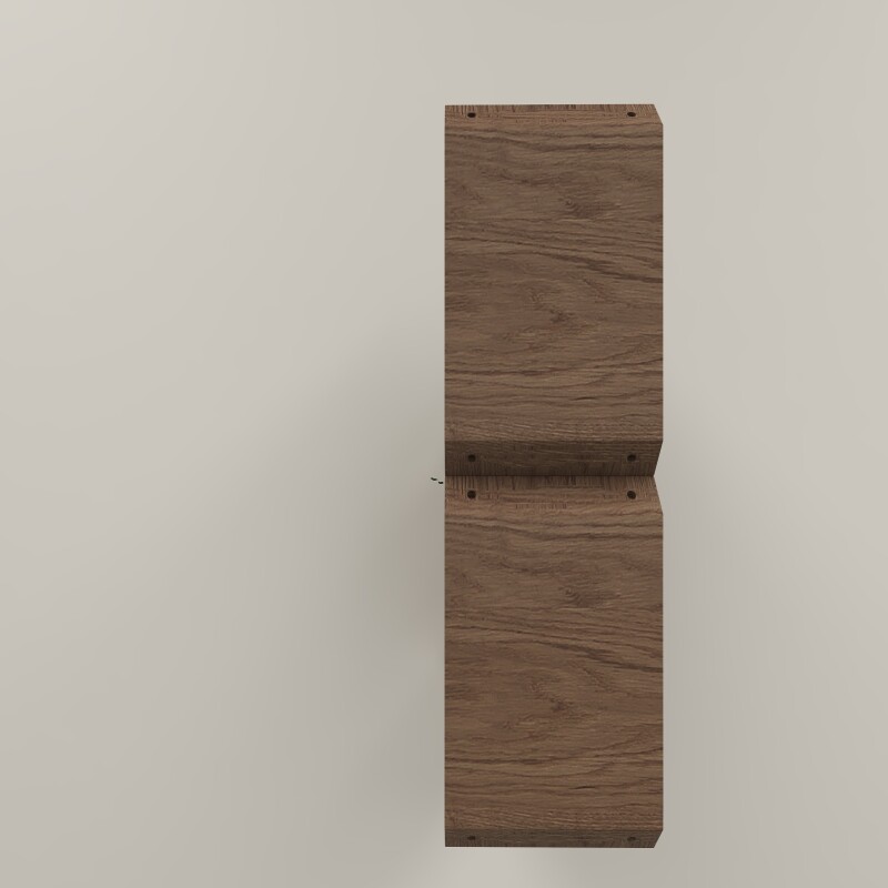 BH Engineered Square Wooden Book Shelf