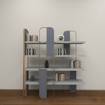 BH Engineered Unique Book Case