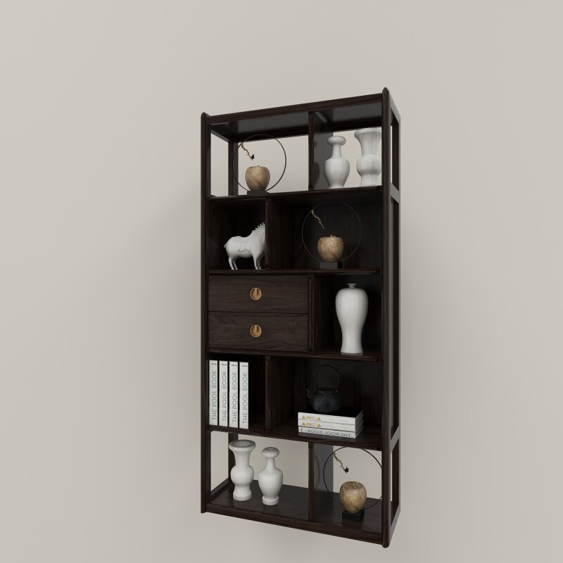 BH Engineered Open Book Cabinet