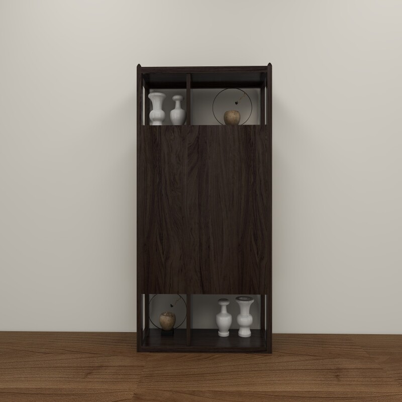 BH Engineered Open Book Cabinet