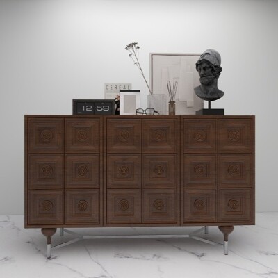 BH Engineered Chest Of Drawer In Mahagony