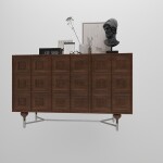BH Engineered Chest Of Drawer In Mahagony