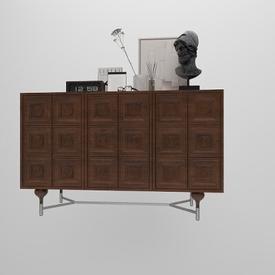 BH Engineered Chest Of Drawer In Mahagony