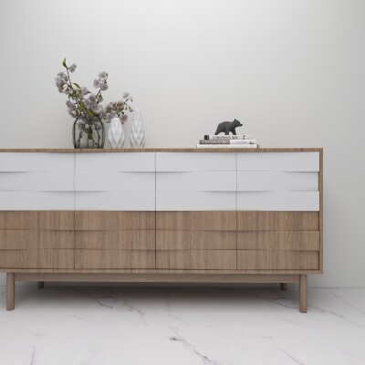 BH Engineered Solid Wood Cabinet