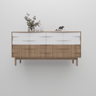 BH Engineered Solid Wood Cabinet