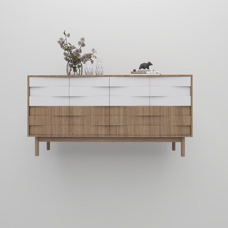 BH Engineered Solid Wood Cabinet