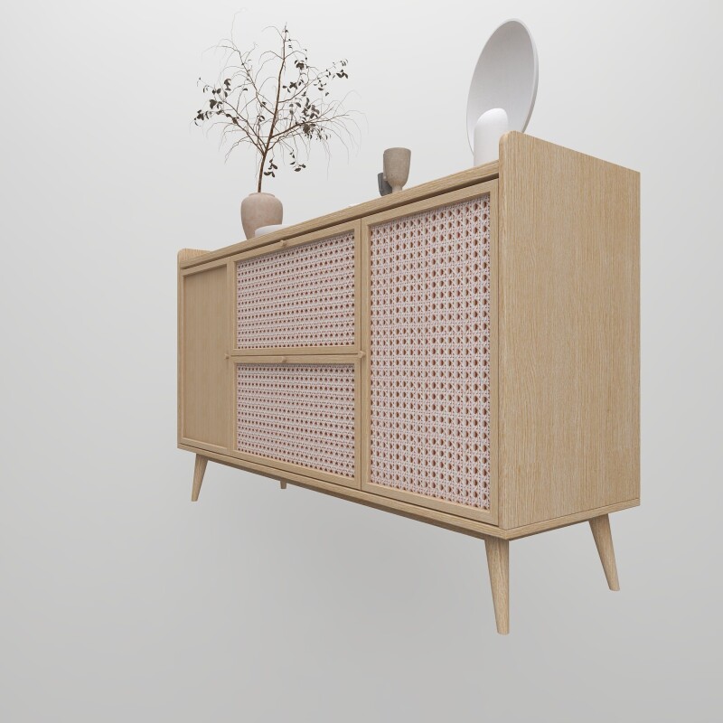 BH Engineered Boho Style Side board