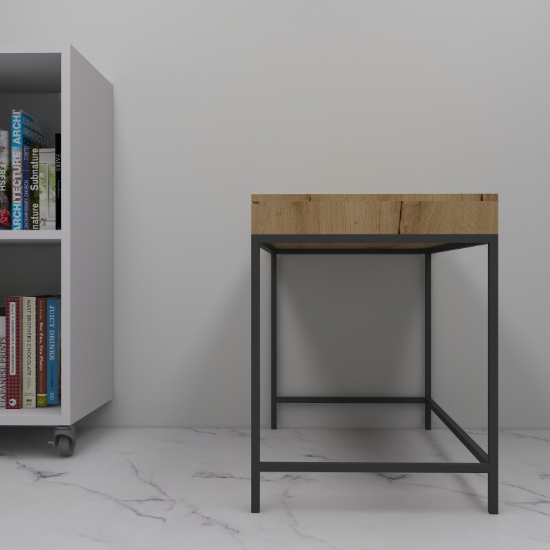 BH Engineered Wood & Metal Kids Table
