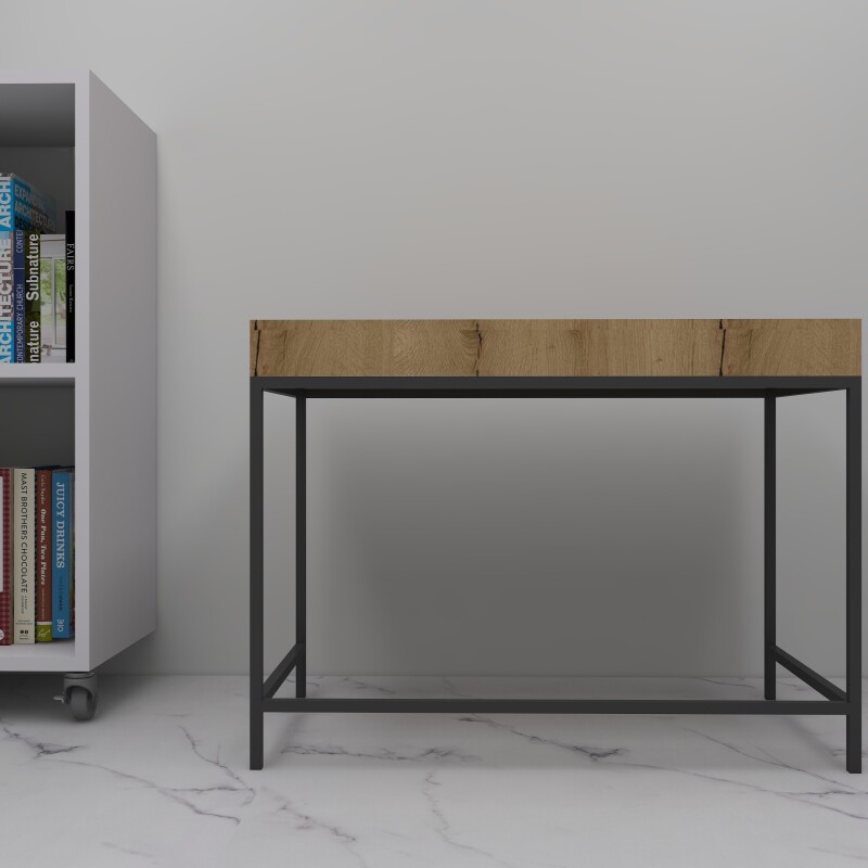 BH Engineered Wood & Metal Kids Table