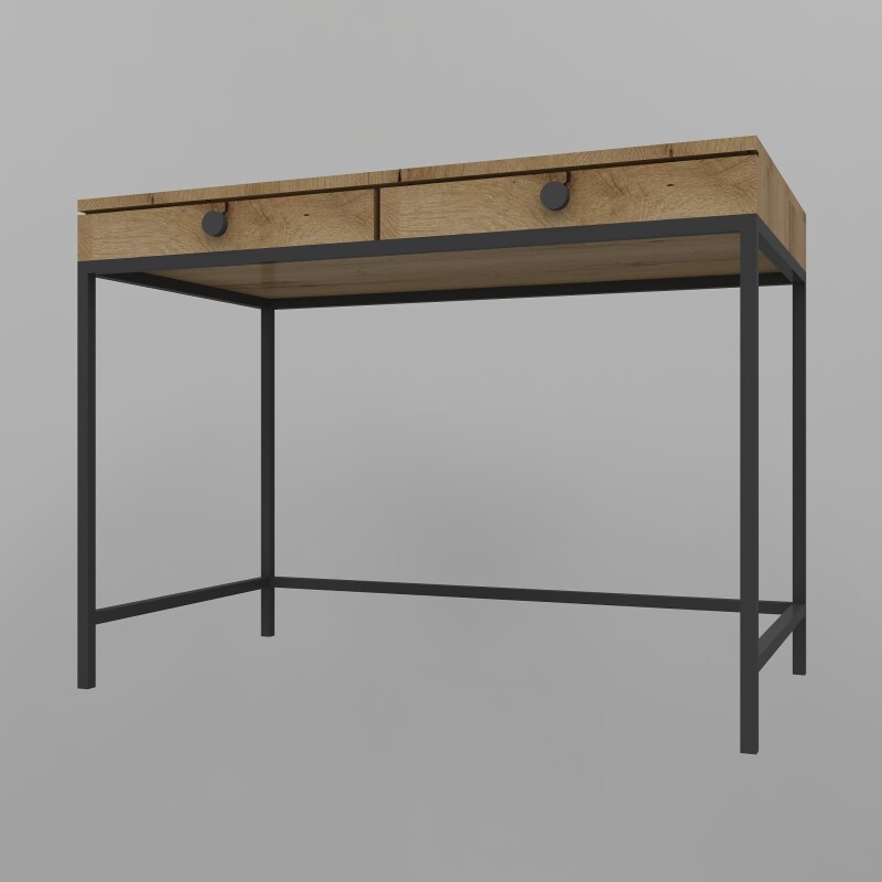 BH Engineered Wood & Metal Kids Table