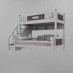 White Twin Sleeper Bunk Beds
