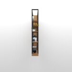 Luxe Edition Book Shelf In Light Brown Finish