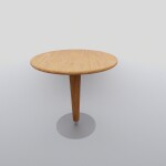 BH Engineered 2 Seater Table In Oak Colour